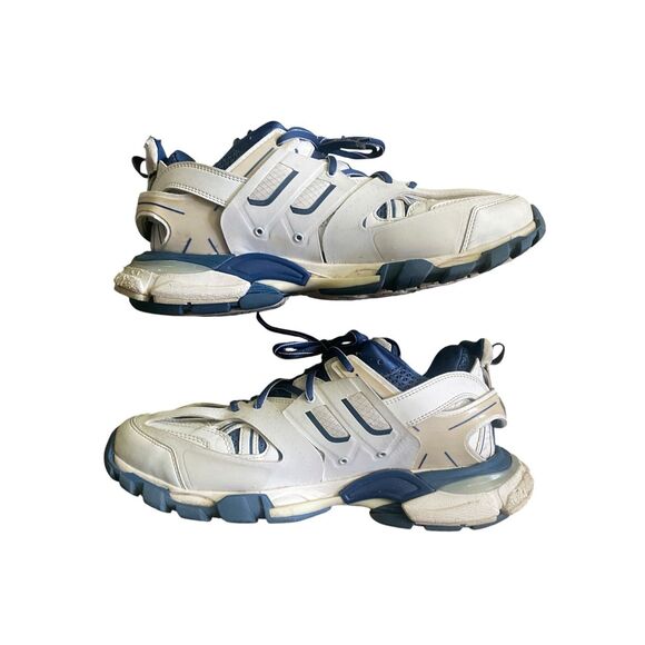 Balenciaga Track Sneakers White Blue Men\'s US 11 EU 44 Athletic Shoes 542023 main image 5